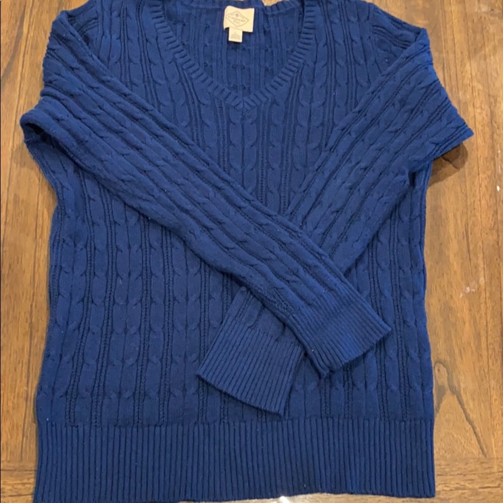 St. John’s bay knit sweater L